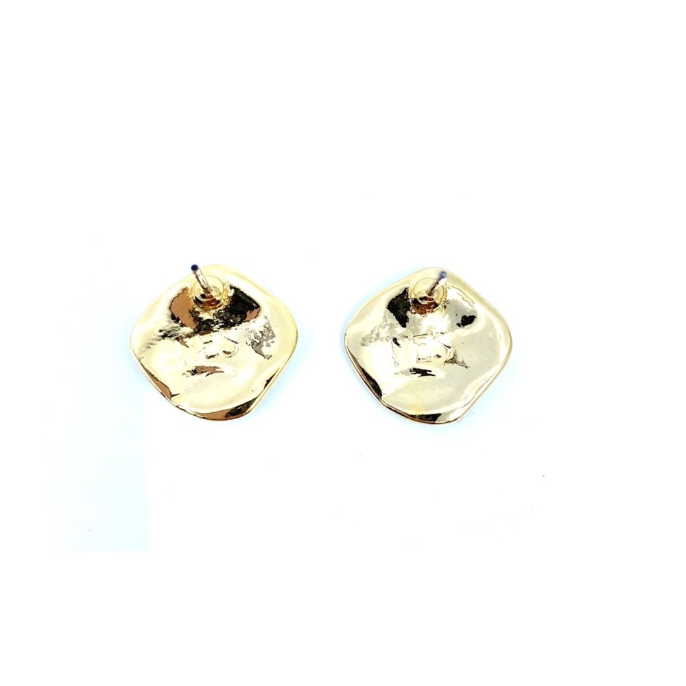 Boucles d'oreilles Jenny or - à porter de 2 façons