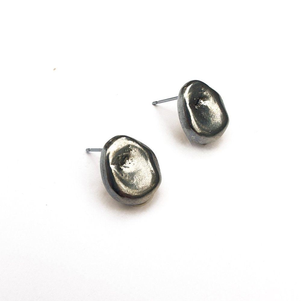 Boucles d'oreilles Mia étain