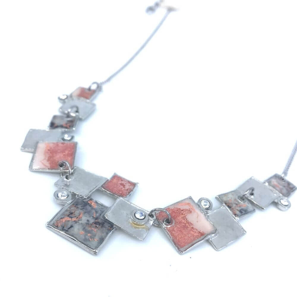 Collier Classique, or rose