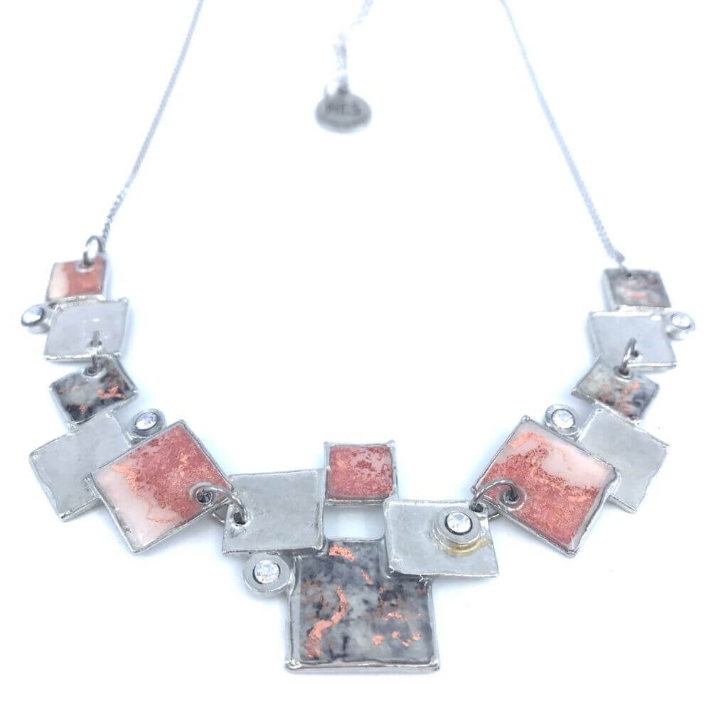 Collier Classique, or rose