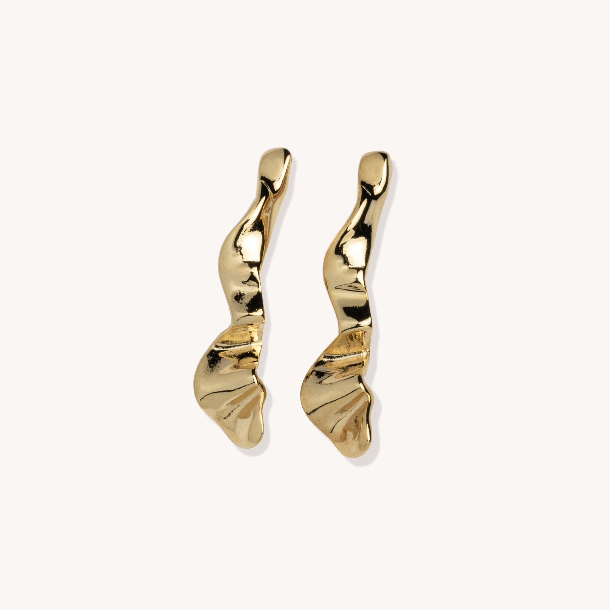 Clara 14K Gold-Plated Earrings