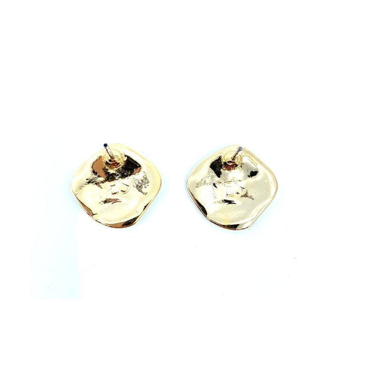 Boucles d'oreilles Juliette or - à porter de 2 façons