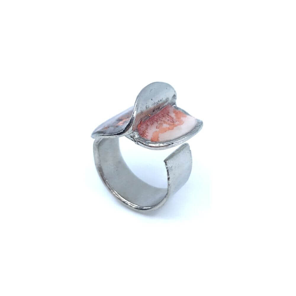 Bague bloom or rose