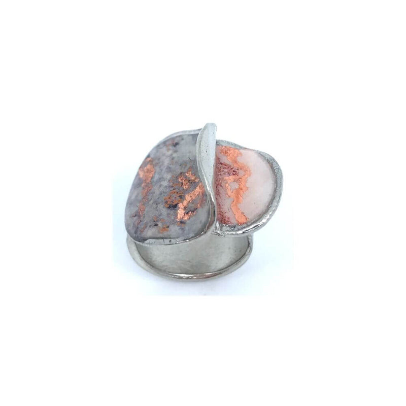 Bague bloom or rose