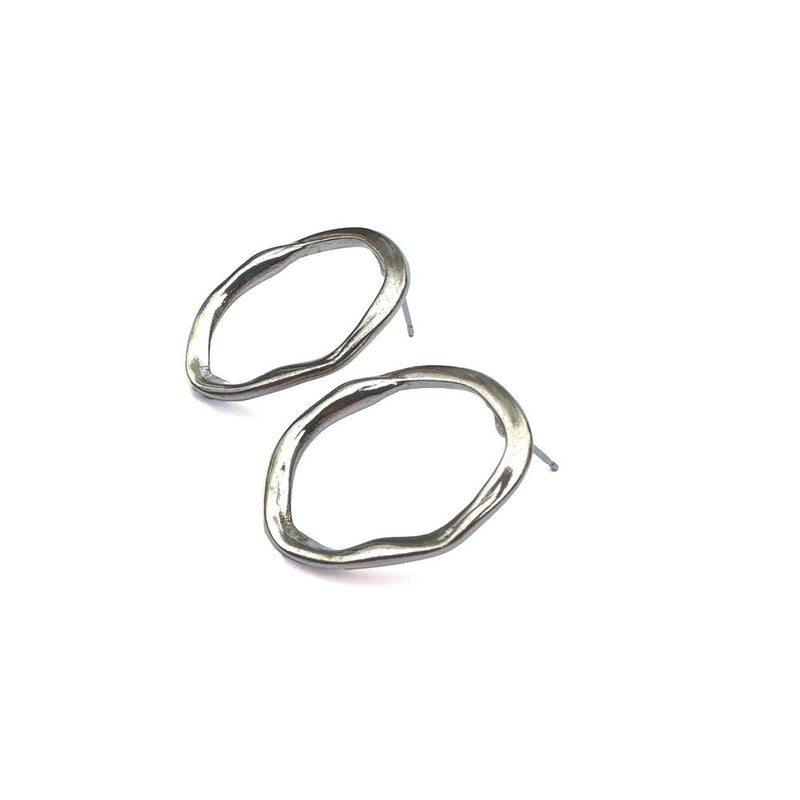 Boucles d'oreilles Mélia étain