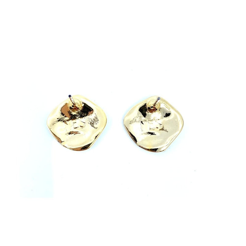 Boucles d'oreilles Juliette or - à porter de 2 façons