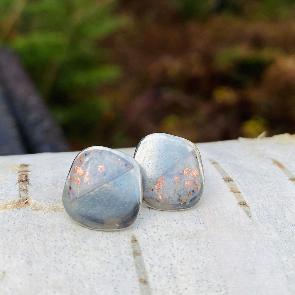 Boucles d'oreilles Juliette or rose