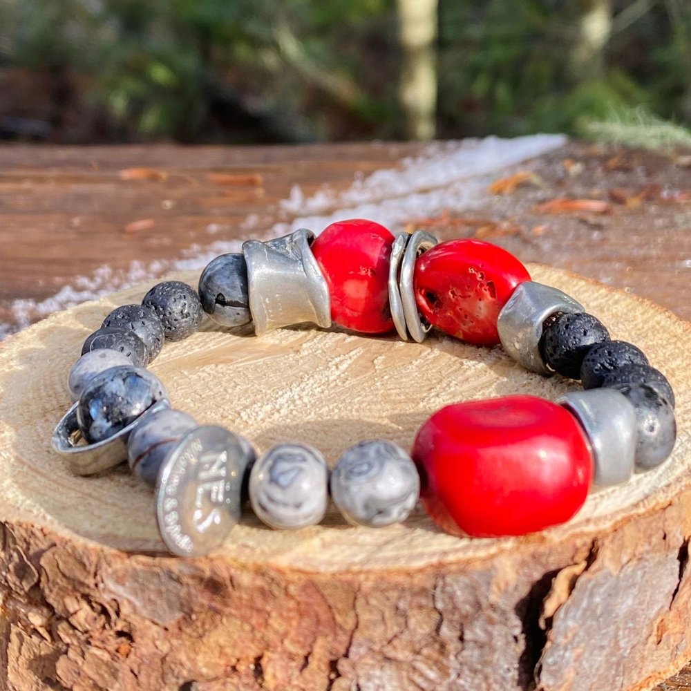 Bracelet Malibu rouge
