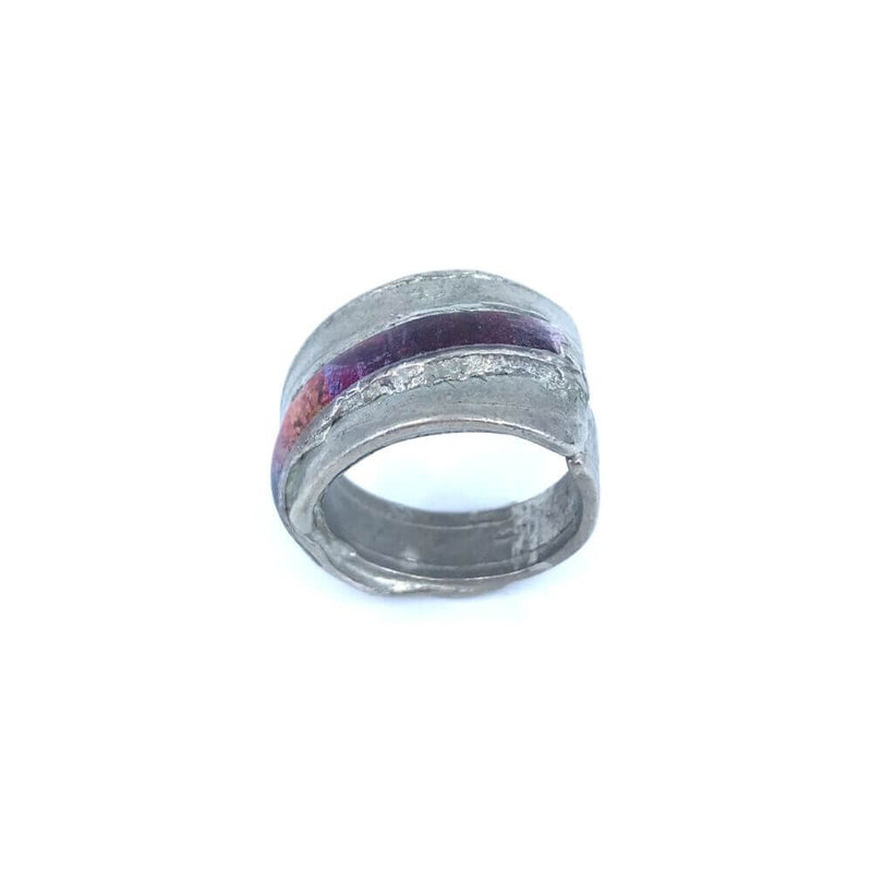 RG91-Bague infinity rouge