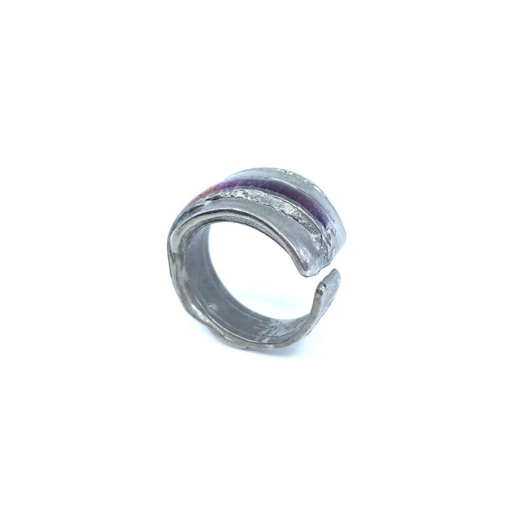 RG91-Bague infinity rouge
