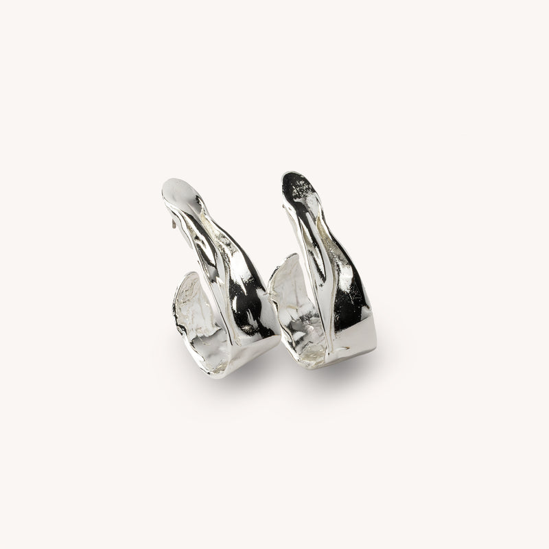 Boucles d’oreilles Mel. B plaqué argent