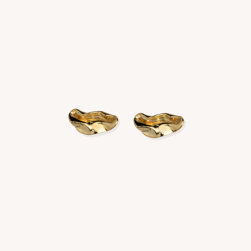 Boucles d’oreilles Ellie plaqué or 14K