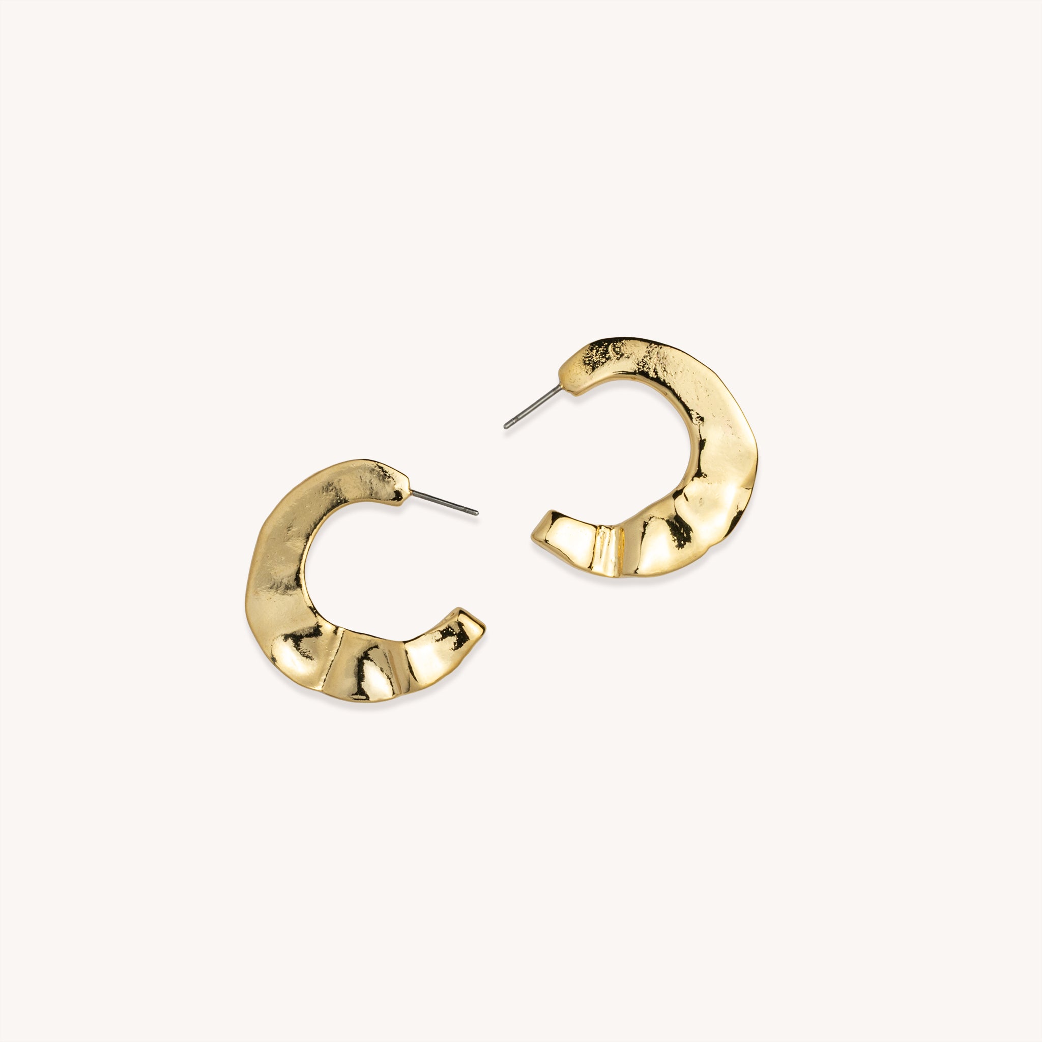 14K Gold Plated Jade Earrings