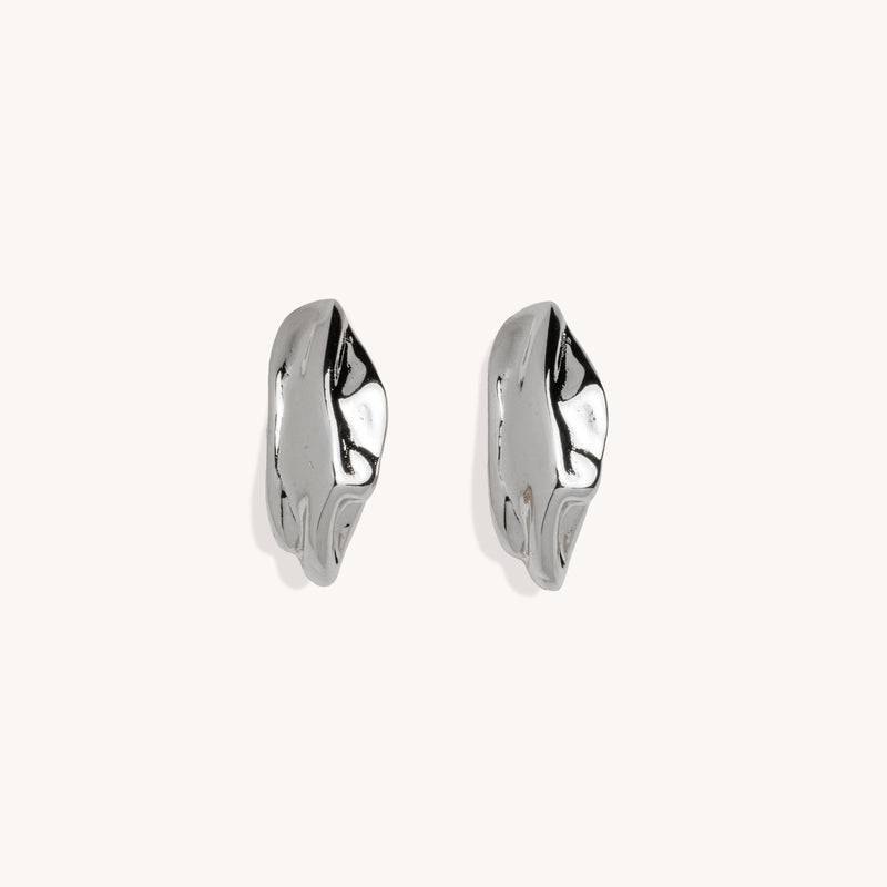 Boucles d’oreilles Rosalie plaqué argent